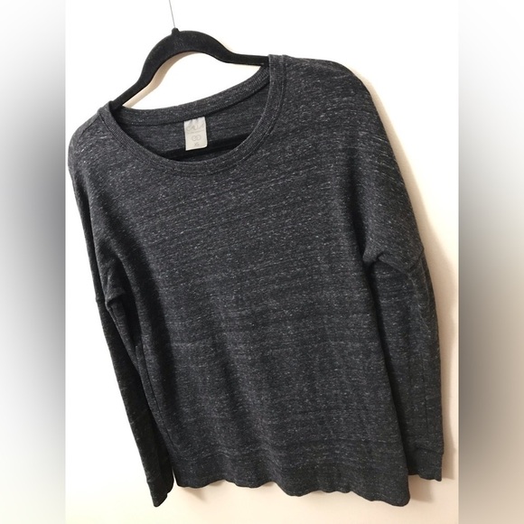 CALIA By Carrie Underwood Womens Rayon Cotton Gray Side Zip Detail Sweatshirt XS - Picture 4 of 11